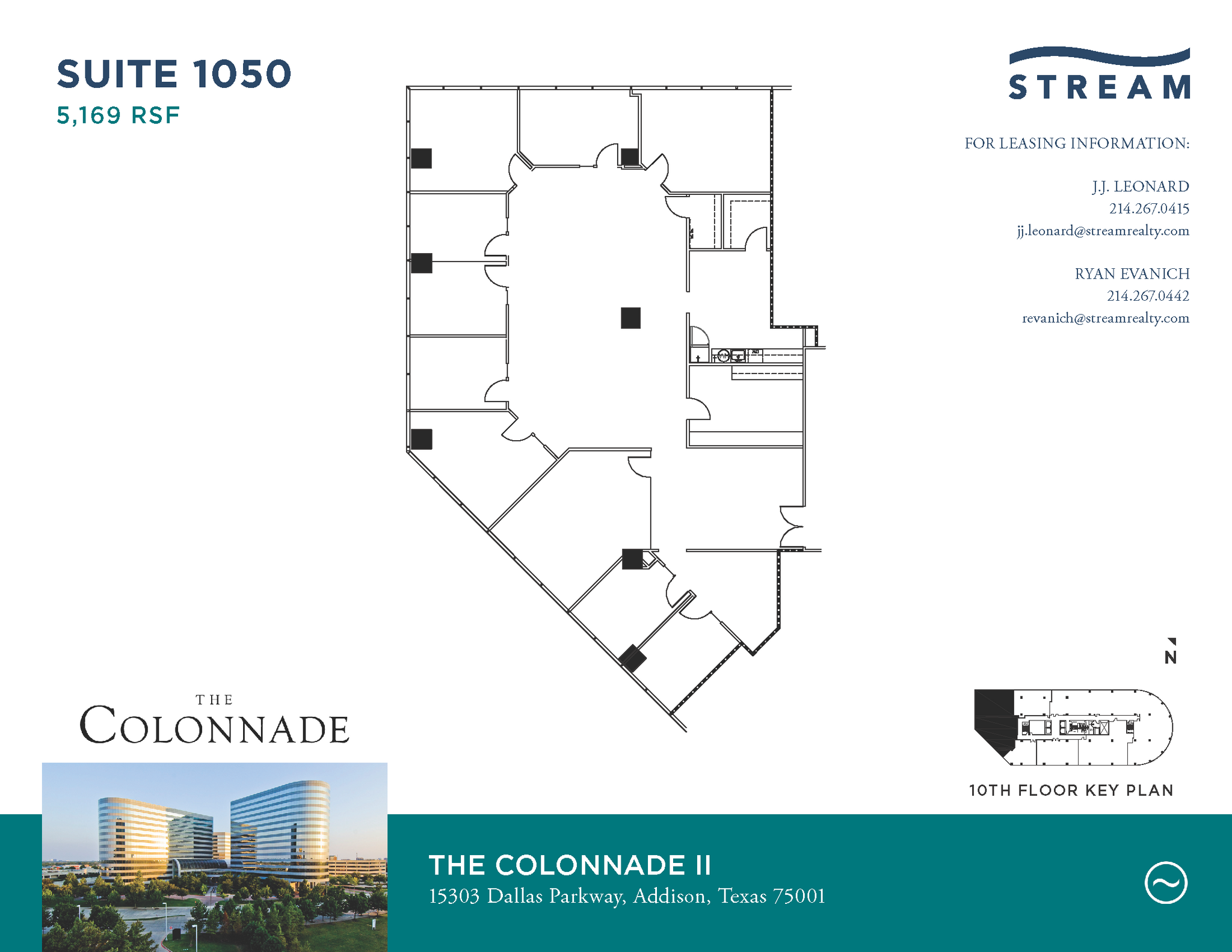 15301 N Dallas Pky, Addison, TX en alquiler Plano de la planta- Imagen 1 de 1