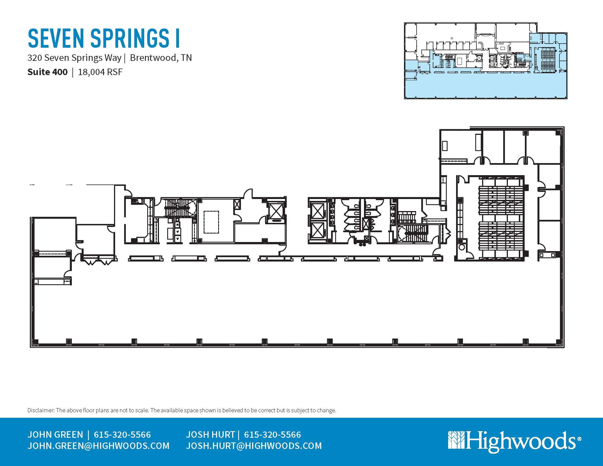 320 Seven Springs Way, Brentwood, TN en alquiler Plano de la planta- Imagen 1 de 1