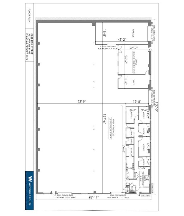 31-32 20th Ave, Astoria, NY en alquiler Plano de la planta- Imagen 1 de 5