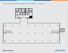 6010 Executive Blvd, Rockville, MD en alquiler Plano de la planta- Imagen 1 de 1