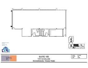 1701 N Collins Blvd, Richardson, TX en alquiler Plano de la planta- Imagen 2 de 2