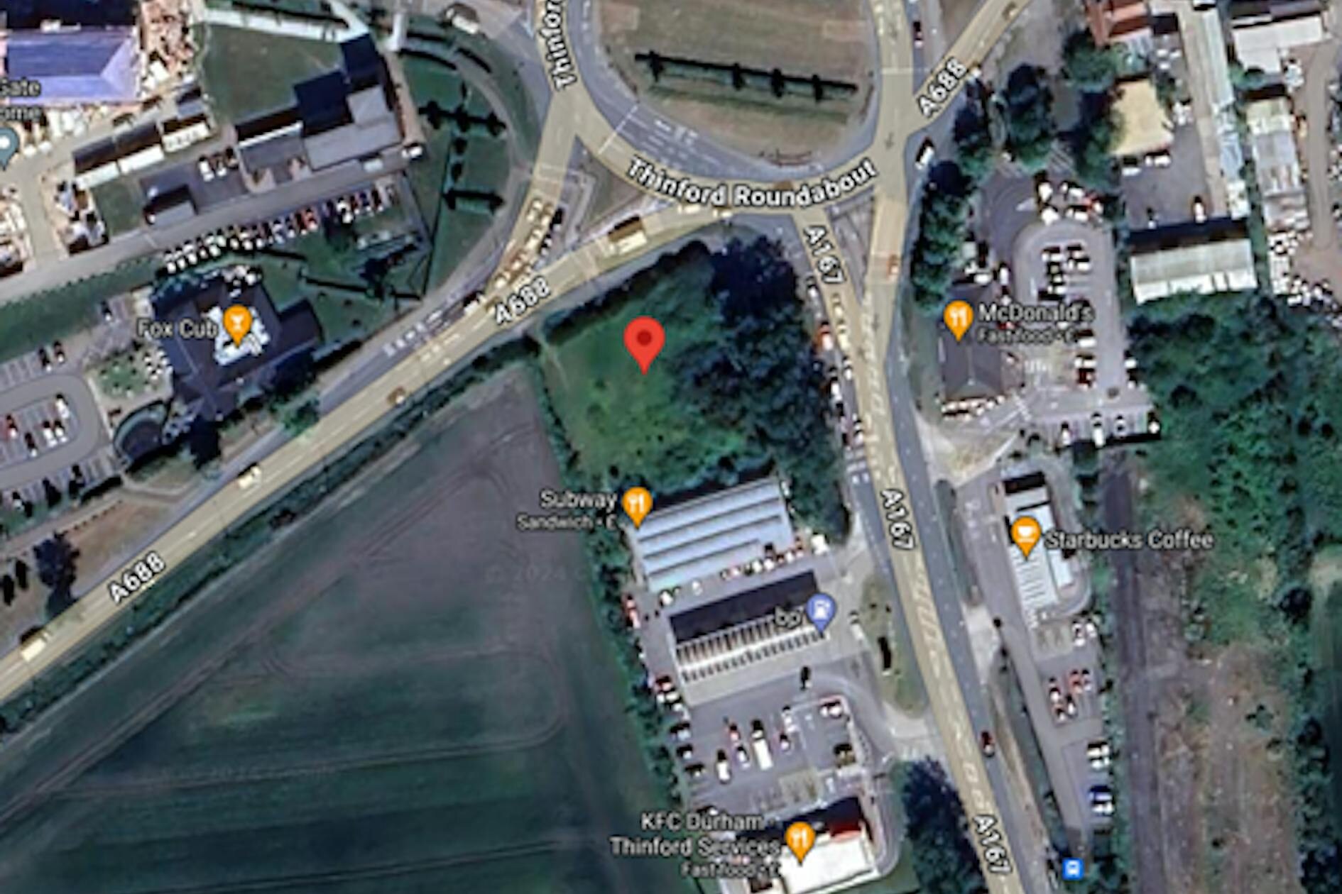 Durham Rd, Ferryhill en venta Vista aérea- Imagen 1 de 4