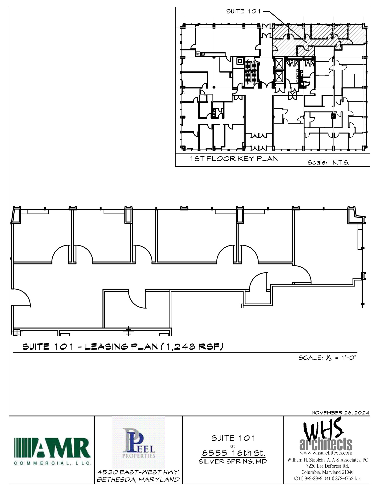 8555 16th St, Silver Spring, MD en alquiler Plano del sitio- Imagen 1 de 1