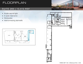 1400 65th St, Emeryville, CA en alquiler Plano de la planta- Imagen 1 de 1