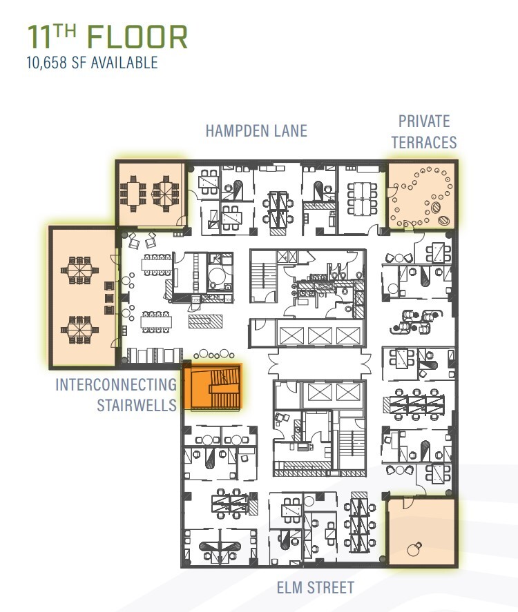 4800 Hampden Ln, Bethesda, MD en alquiler Plano de la planta- Imagen 1 de 1