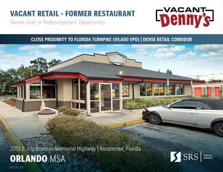 Más detalles de 2051 E Irlo Bronson Memorial Hwy, Kissimmee, FL - Local en venta