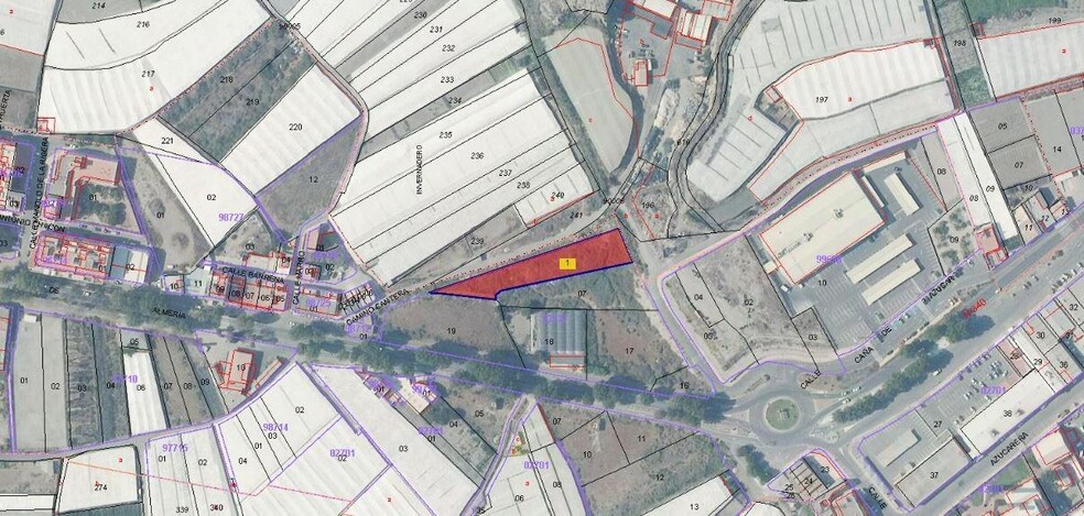 Terreno en Adra, Almería en venta - Plano del sitio - Imagen 2 de 5