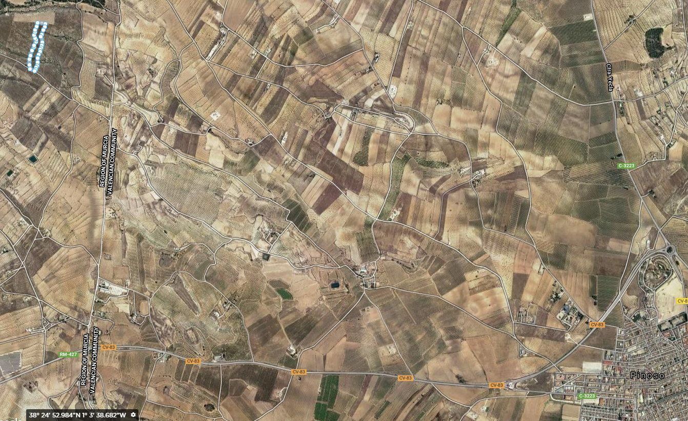 Terreno en Jumilla, Murcia en venta Vista aérea- Imagen 1 de 3