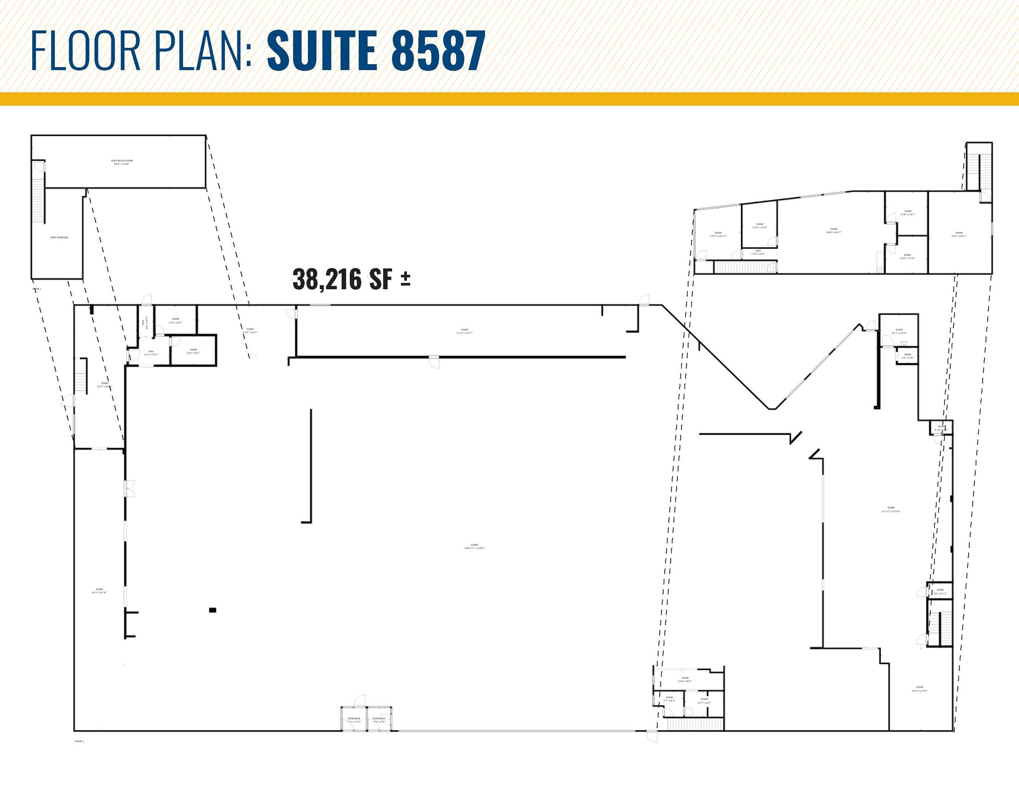 8567-8587 Fort Smallwood Rd, Pasadena, MD en alquiler Plano de la planta- Imagen 1 de 1