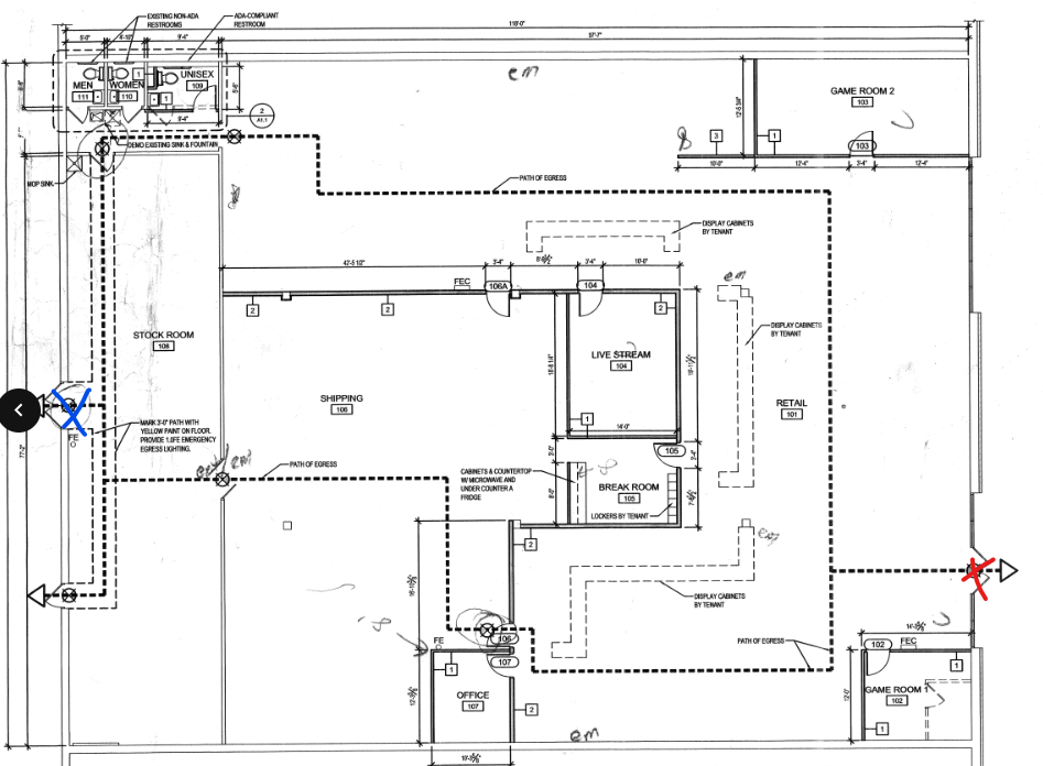 801-815 S Main Ave, De Pere, WI en alquiler Plano de la planta- Imagen 1 de 9