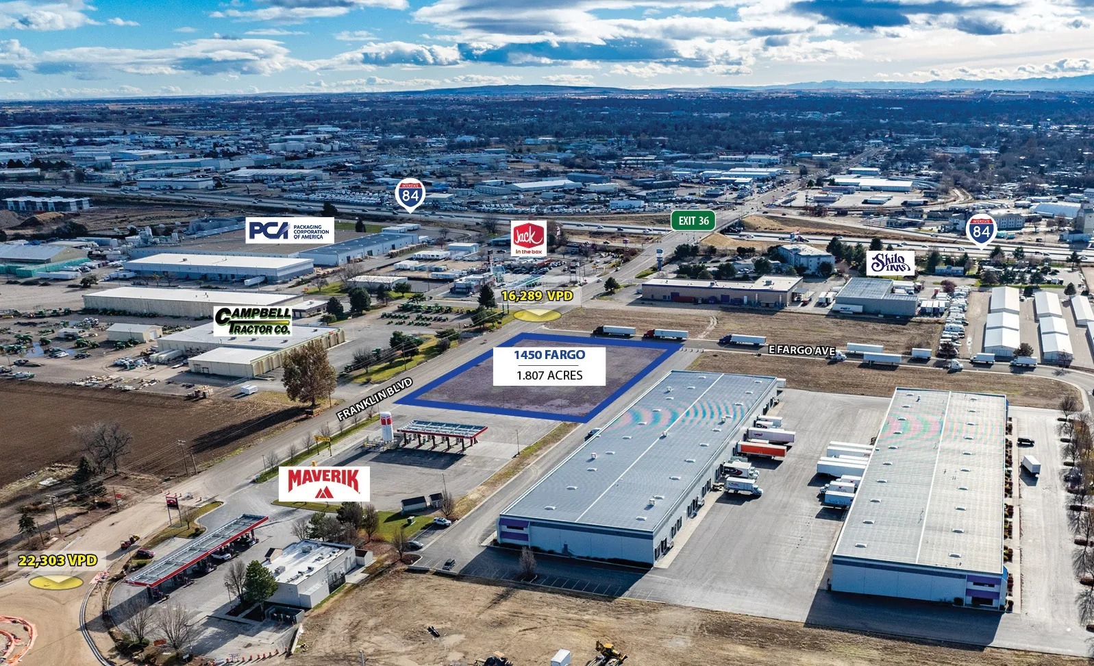 1450 E Fargo Ave, Nampa, ID en venta Foto del edificio- Imagen 1 de 6