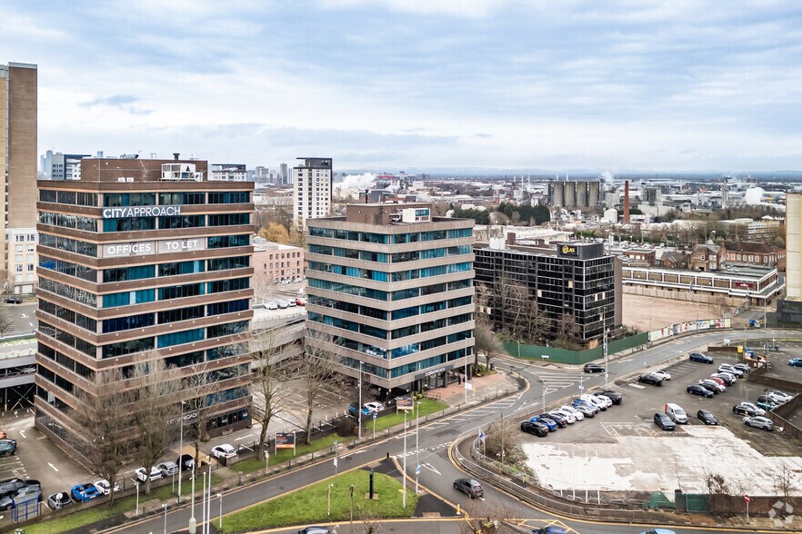 Albert St, Manchester en alquiler - Vista aérea - Imagen 3 de 3