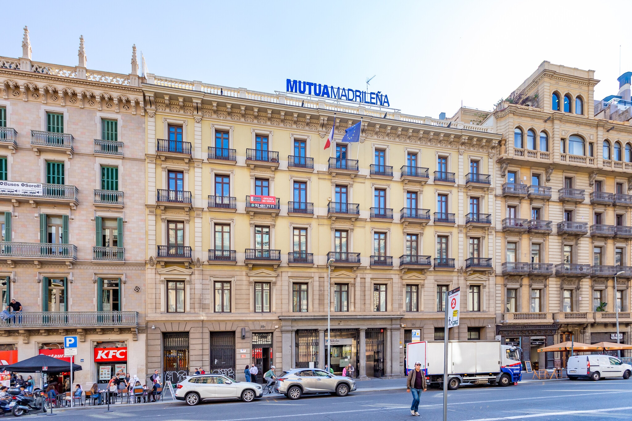 Oficina en Barcelona, Barcelona en alquiler Plano de la planta- Imagen 1 de 3