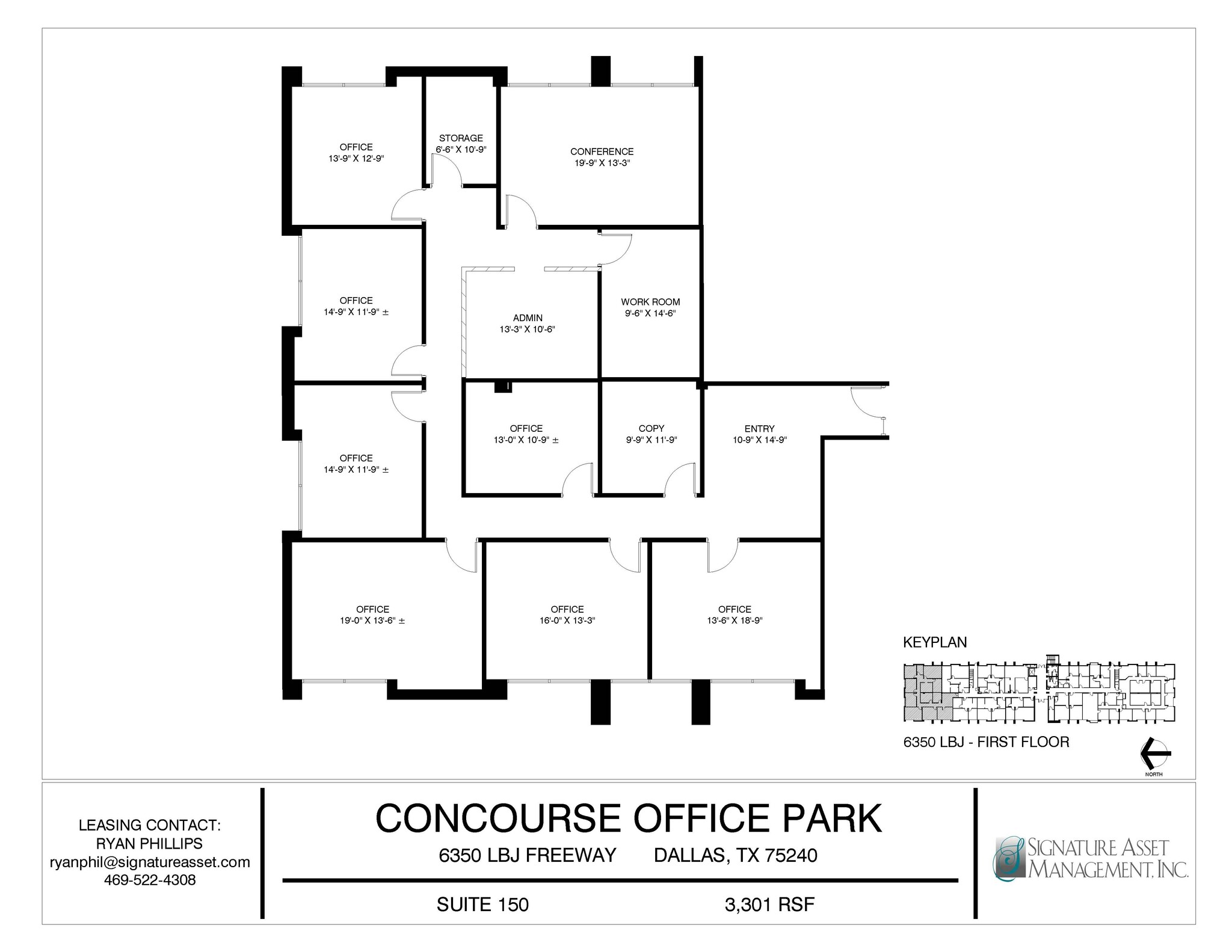 6350 LBJ Fwy, Dallas, TX en alquiler Plano de la planta- Imagen 1 de 2