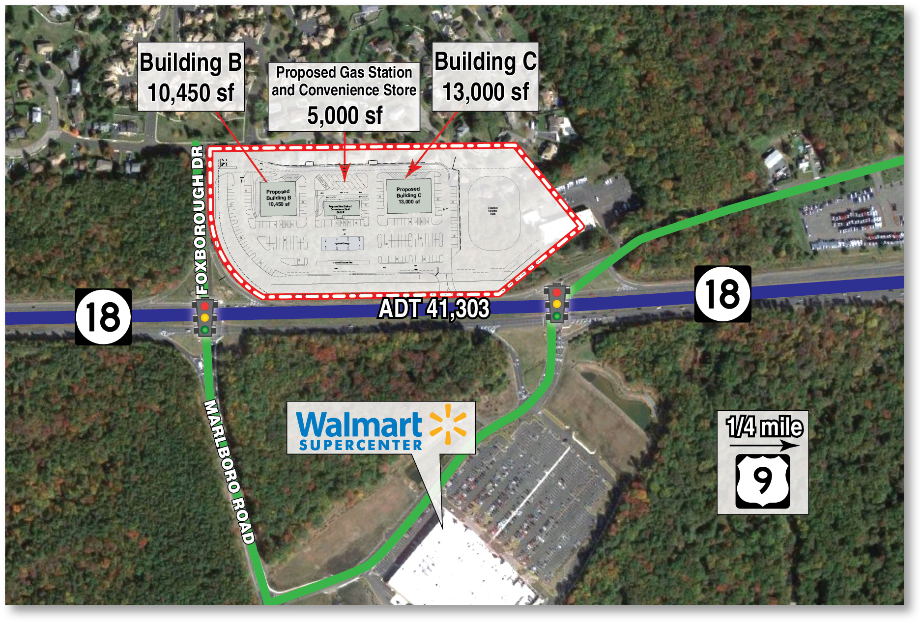 State Highway 18 & Foxborough Dr, Old Bridge, NJ en alquiler Foto del edificio- Imagen 1 de 2