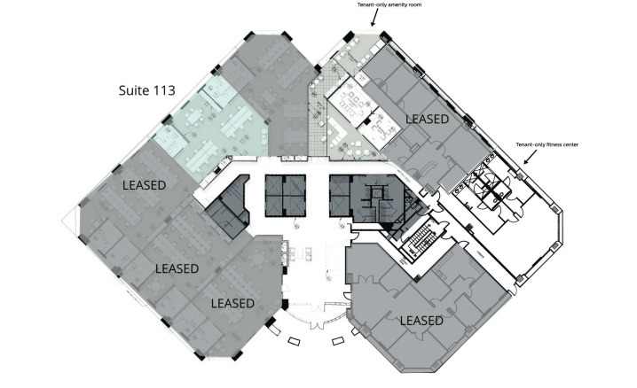 1530 Wilson Blvd, Arlington, VA en alquiler Plano de la planta- Imagen 1 de 1