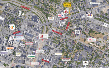 770 E Main St, Rochester, NY - VISTA AÉREA  vista de mapa - Image1