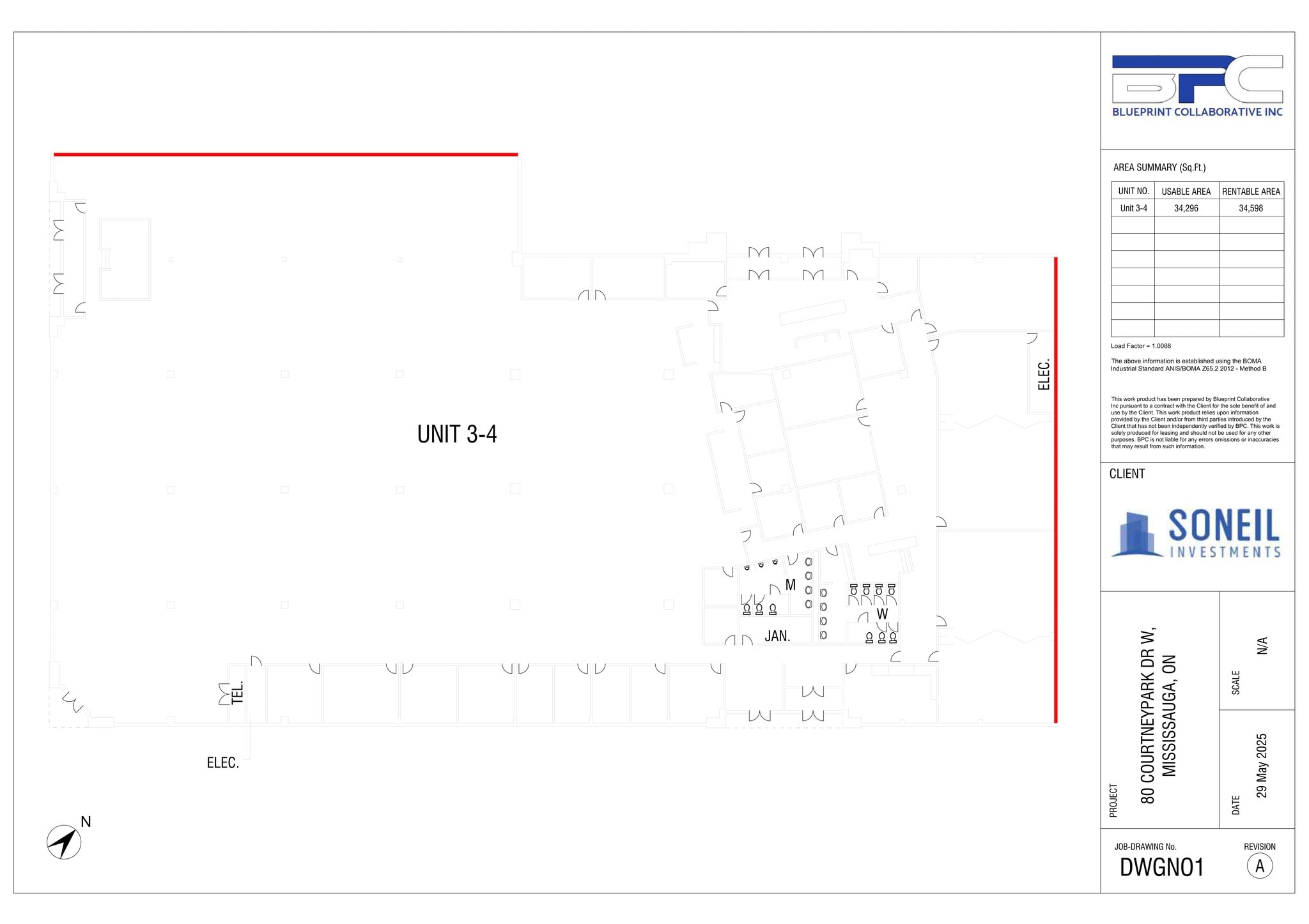 80 Courtneypark Dr W, Mississauga, ON en alquiler Plano del sitio- Imagen 1 de 40