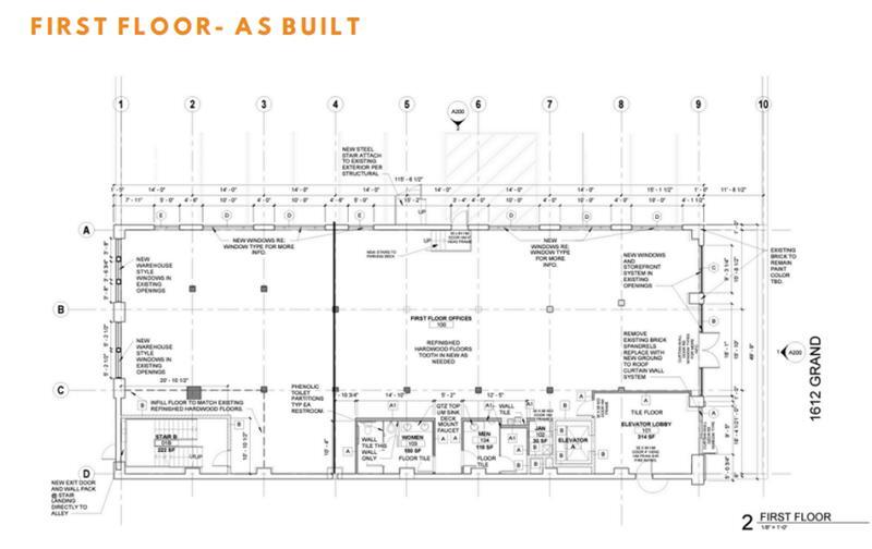 1612 Grand Blvd, Kansas City, MO en alquiler Plano de la planta- Imagen 1 de 1