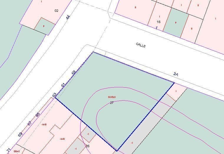 Terreno en València, Valencia en venta Plano del sitio- Imagen 1 de 5
