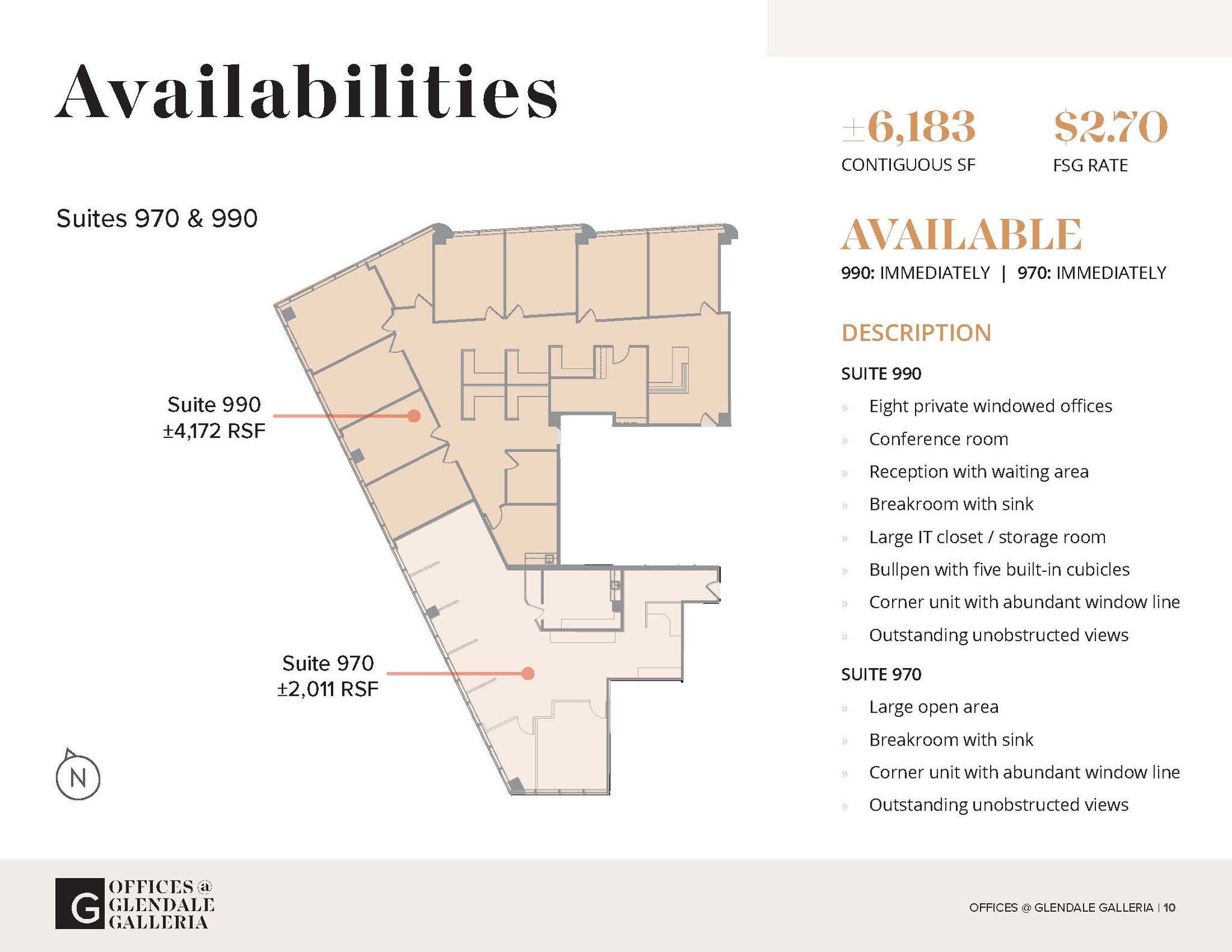 100 W Broadway, Glendale, CA en alquiler Plano de la planta- Imagen 1 de 1