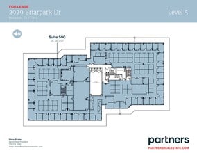 2929 Briarpark Dr, Houston, TX en alquiler Plano de la planta- Imagen 2 de 2