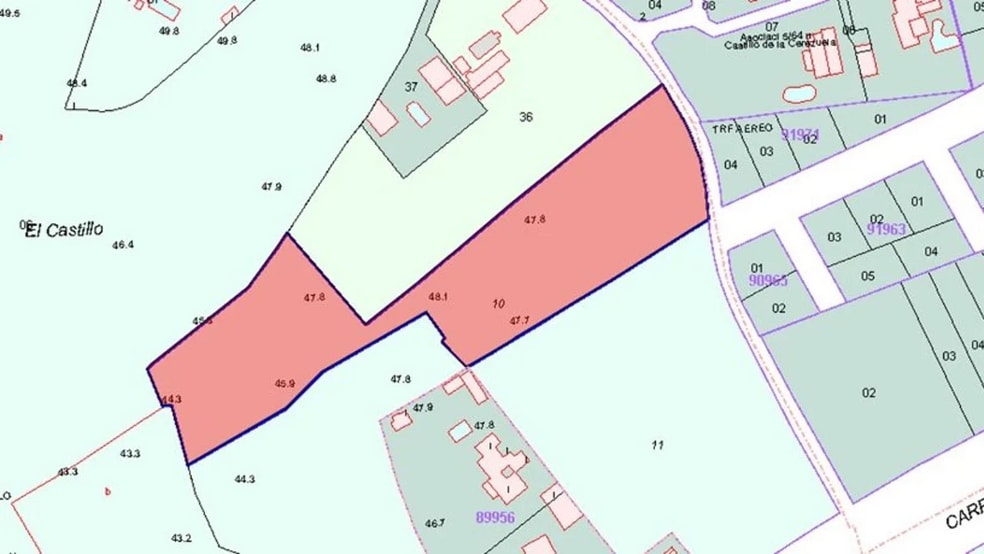 Calle la Serrezuela, 2, Dos Hermanas, Sevilla en venta - Plano de solar - Imagen 1 de 2