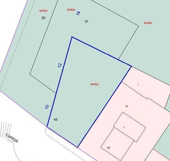 Carrer Maestro Fortea, 10, Torrent, Valencia en venta - Plano del sitio - Imagen 3 de 4