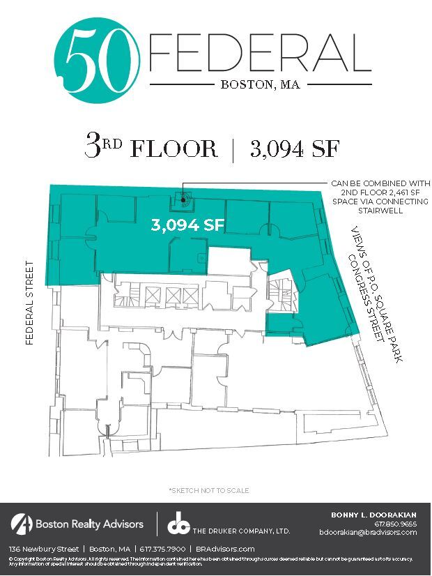 50 Federal St, Boston, MA en alquiler Foto del edificio- Imagen 1 de 1