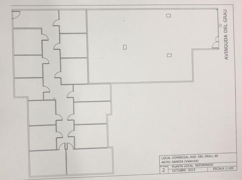 Local en Gandia, Valencia en venta - Foto del edificio - Imagen 3 de 5