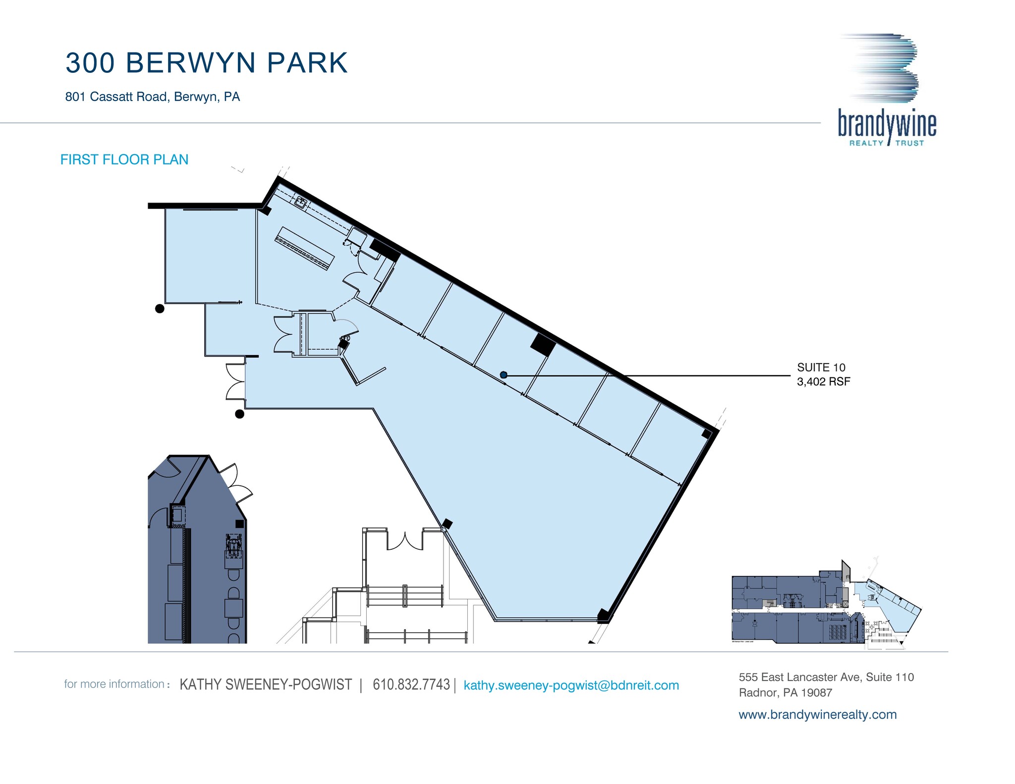 100 Berwyn Park, Berwyn, PA en alquiler Plano del sitio- Imagen 1 de 13