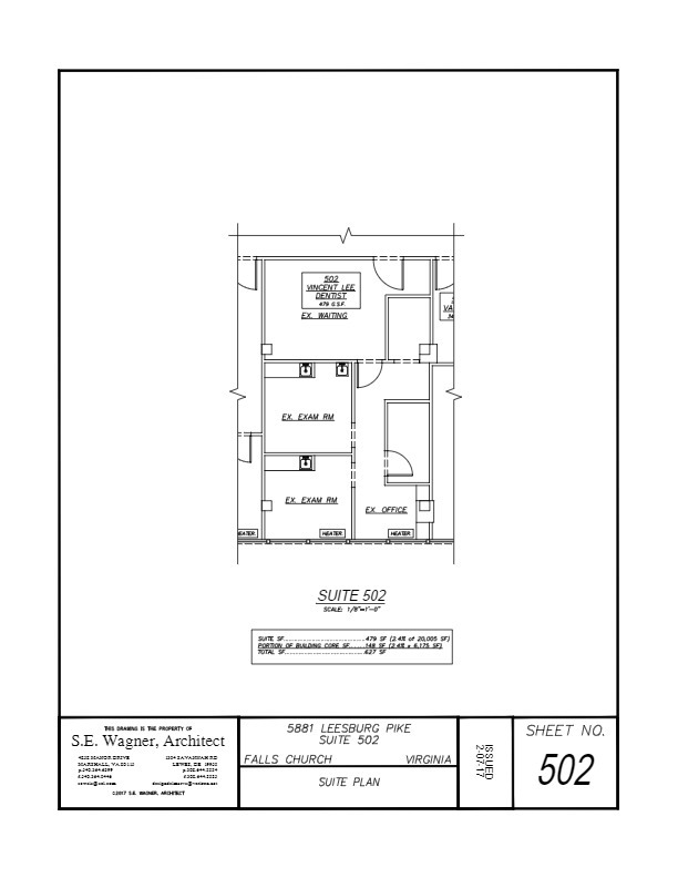 5881 Leesburg Pike, Falls Church, VA en alquiler Plano del sitio- Imagen 1 de 1