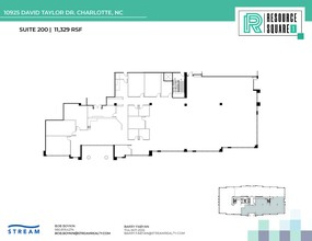 10735 David Taylor Dr, Charlotte, NC en alquiler Plano de la planta- Imagen 1 de 2