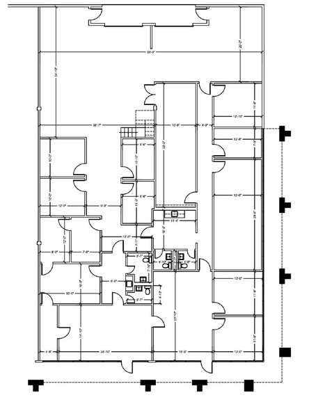 16621-16631 W Hardy Rd, Houston, TX en alquiler - Plano de la planta - Imagen 2 de 4