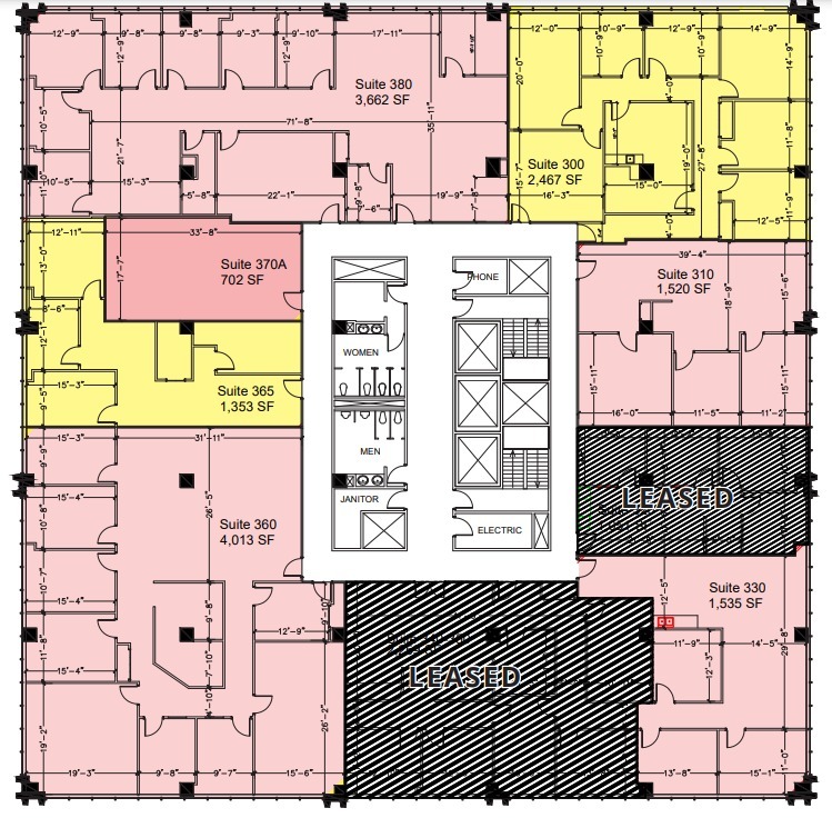 1111 Plaza Dr, Schaumburg, IL en alquiler Plano de la planta- Imagen 1 de 1