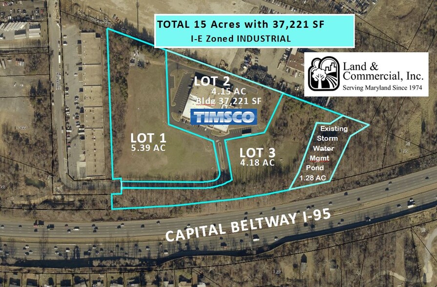 15 AC Industrial w/ BLDG Inside Beltway cartera de 4 inmuebles en venta en LoopNet.es - Foto del edificio - Imagen 1 de 8