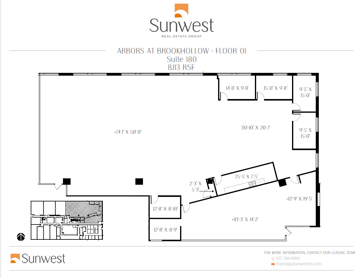 2201 E Lamar Blvd, Arlington, TX en alquiler Plano de la planta- Imagen 1 de 1