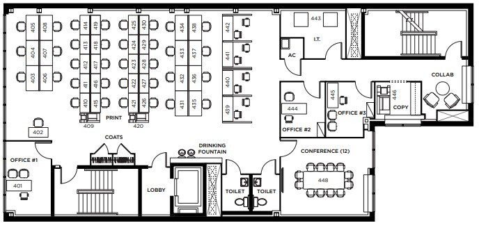 286 Lenox Ave, New York, NY en alquiler Plano de la planta- Imagen 1 de 1