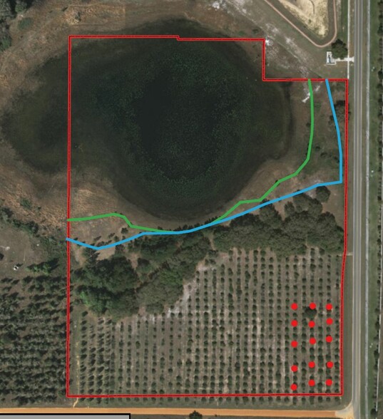 West Libby Rd, Groveland, FL en venta - Vista aérea - Imagen 1 de 2