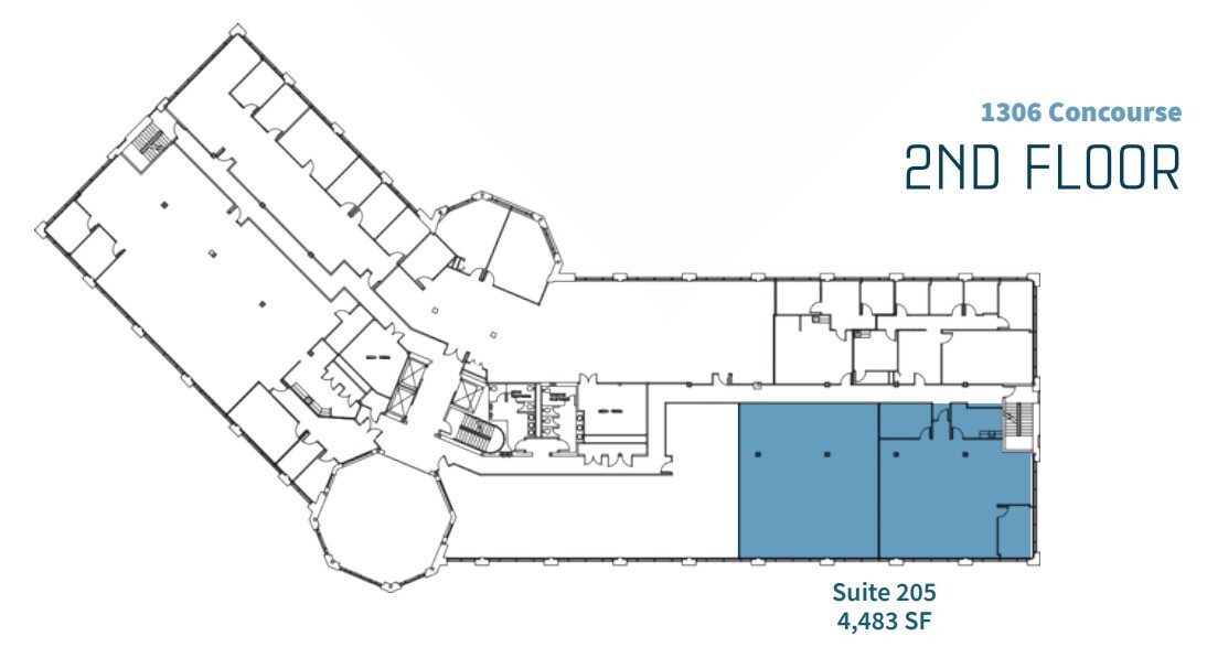 1302 Concourse Dr, Linthicum, MD en alquiler Plano de la planta- Imagen 1 de 1