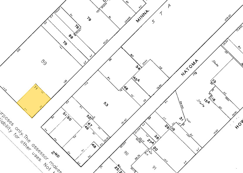 121-123 2nd St, San Francisco, CA en alquiler - Plano de solar - Imagen 2 de 7