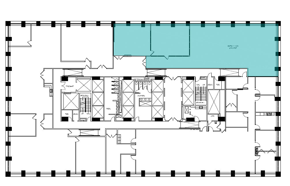 110 W 7th St S, Tulsa, OK en alquiler Plano de la planta- Imagen 1 de 3