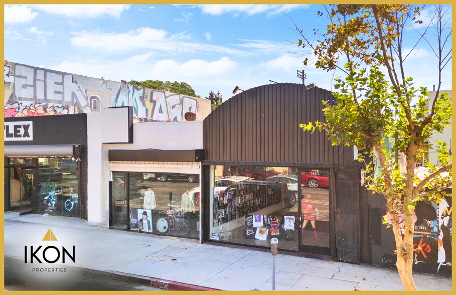 7662-7664 Melrose Ave, Los Angeles, CA en venta - Foto del edificio - Imagen 1 de 13