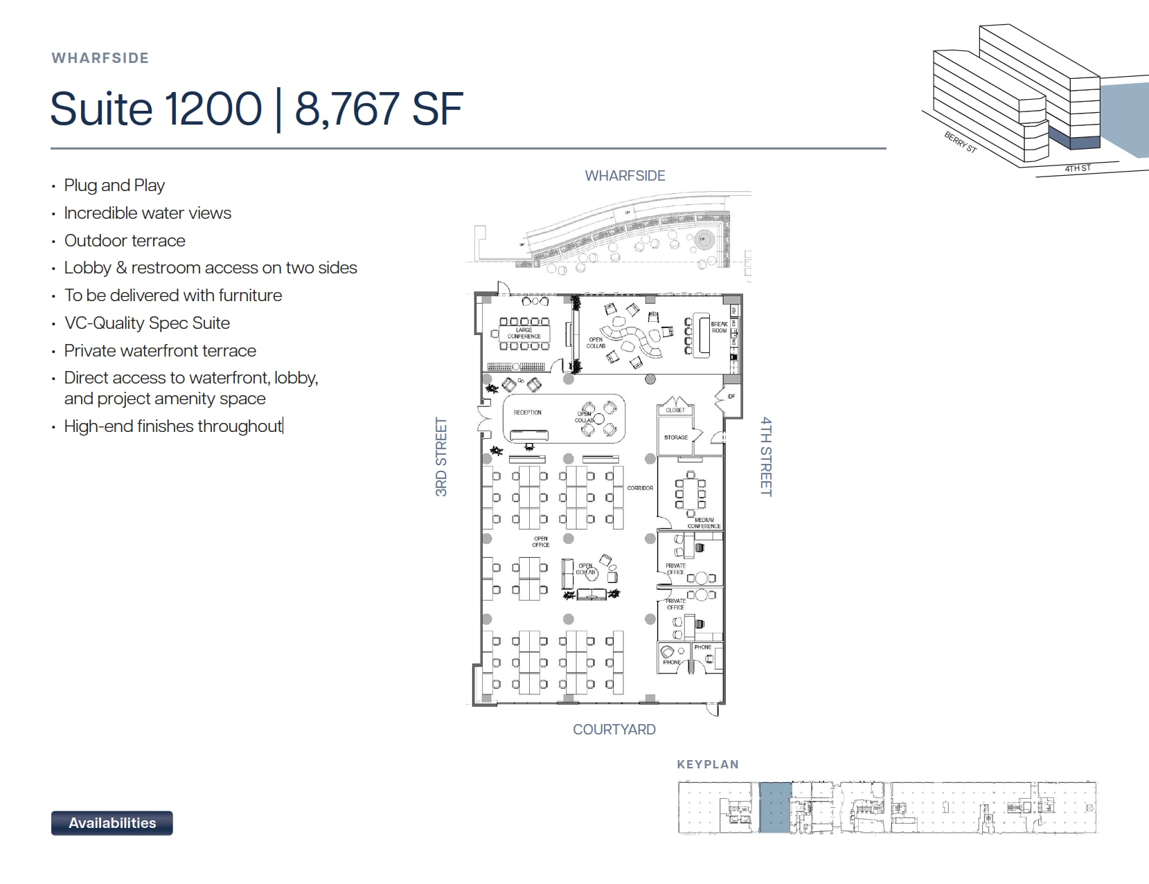 185 Berry St, San Francisco, CA en alquiler Plano de la planta- Imagen 1 de 1