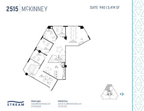 2515 McKinney Ave, Dallas, TX en alquiler Plano de la planta- Imagen 1 de 1