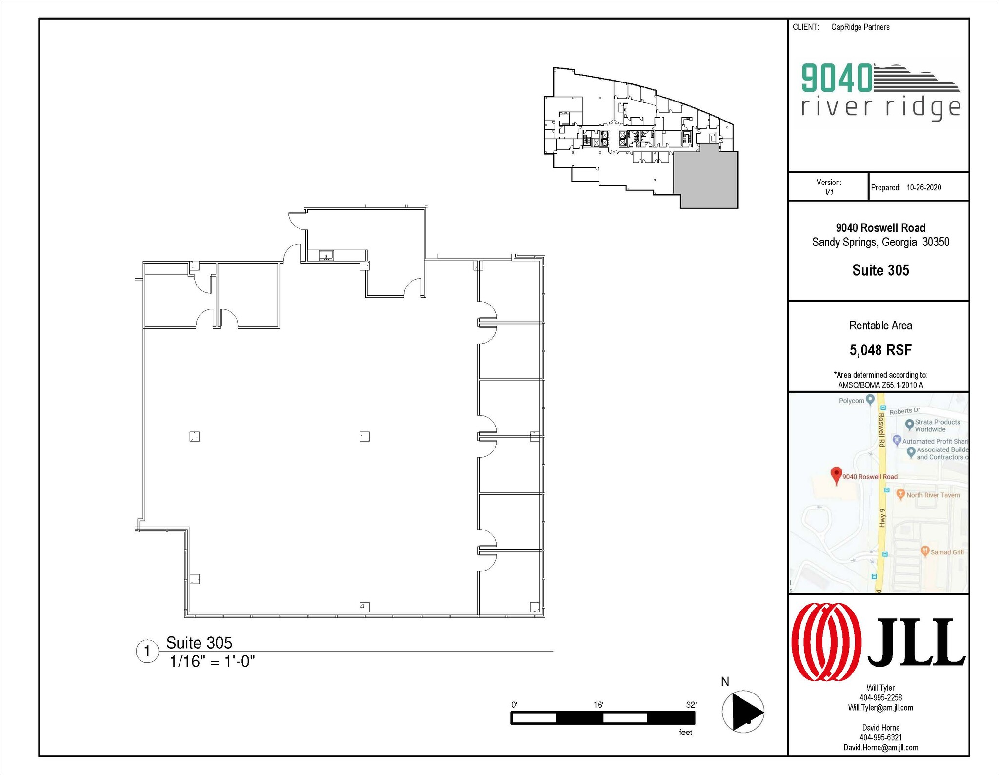 9040 Roswell Rd, Atlanta, GA en alquiler Plano de la planta- Imagen 1 de 1