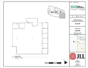 9040 Roswell Rd, Atlanta, GA en alquiler Plano de la planta- Imagen 1 de 1