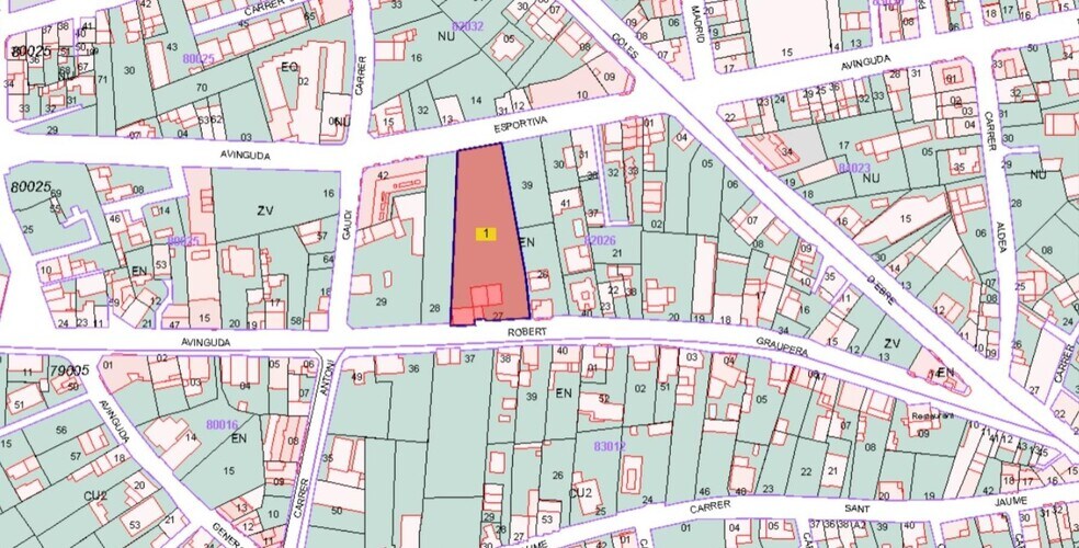 Terreno en Deltebre, Tarragona en venta - Plano de solar - Imagen 3 de 3