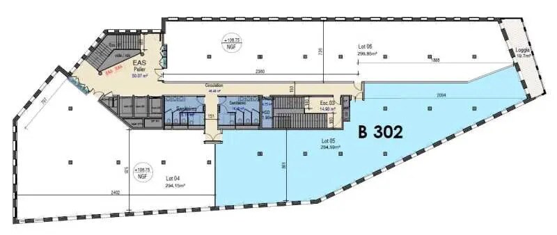 12 Avenue Émile Baudot, Palaiseau, ESS 91120 - Unidad 4 -  - Plano de la planta - Image 1 of 1