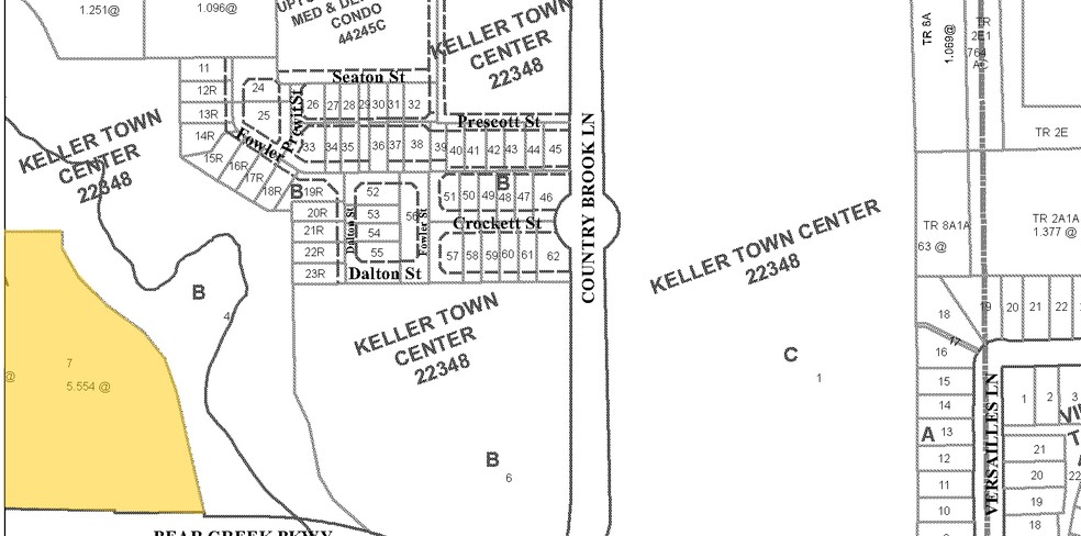 251 Town Center Ln, Keller, TX en alquiler - Plano de solar - Imagen 2 de 22